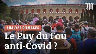 Puy du Fou  ce que des vidéos amateur révèlent des mesures anti Covid19 [upl. by Eillas282]