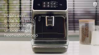 Philips 22003200 serie espressomachine – Ontkalken [upl. by Aenitsirhc]