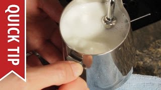 How to AutoFroth Milk for Lattes [upl. by Camilo73]