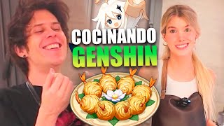 CHEF NORUEGO COCINA COMIDA DEL GENSHIN IMPACT [upl. by Notsgnal]