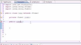 Java Programming Tutorial  51  GUI with JFrame [upl. by Aramois]