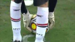 Os cincos gols mais bonitos de rogerio ceni mais o 100 [upl. by Novhaj]