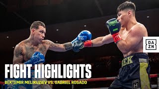 HIGHLIGHTS  Bektemir Melikuziev vs Gabe Rosado [upl. by Elliott]