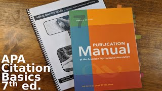 APA Citation Basics 7th ed [upl. by Maren593]