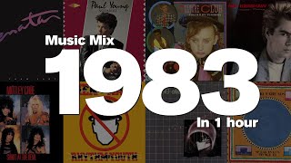 1983 in 1 Hour old version Top hits ft Pat Benatar Paul Young Culture Club Nik Kershawmore [upl. by Atinuj]