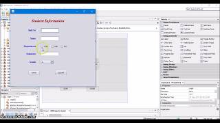 10 Inserting data into MySQL database using jFrame form in Netbeans Java  Part  1 [upl. by Aytida]