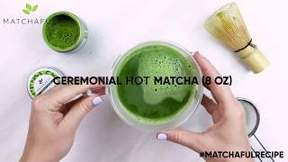 How to Make Matcha The Traditional Way [upl. by Rafi]