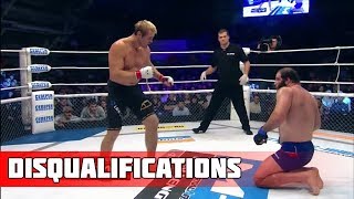 Disqualifications in MMA [upl. by Sivolc831]