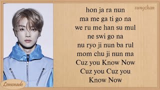 NCT U  Know Now Easy Lyrics [upl. by Primalia592]