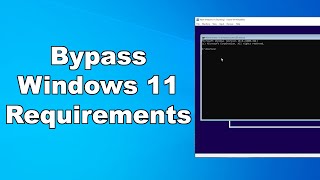 How To Bypass Windows11 System Requirements  Quick amp Easy Guide [upl. by Atekan110]