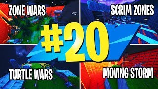 TOP 20 Best SCRIM MAPS In Fortnite Creative  Zone Wars amp Turtle Wars amp Storm  CREATIVE MAP CODES [upl. by Drarehs252]