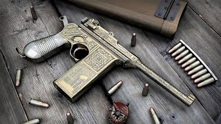 10 Cosas que no Sabías de la Pistola Mauser C96 [upl. by Aisatsanna]