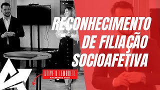 DIREITO DE FAMÍLIA Reconhecimento de filiação socioafetiva [upl. by Ahsiakal]