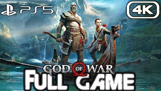 GOD OF WAR Gameplay Walkthrough FULL GAME 4K 60FPS No Commentary [upl. by Samoht]