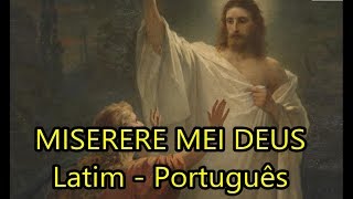 Miserere mei Deus  Allegri  LEGENDADO PTBR [upl. by Anaibaf]