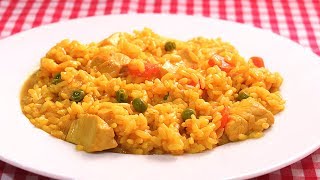 Arroz con Pollo  La Receta más Fácil y Rápida [upl. by Akem]