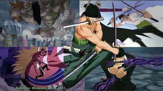 All the time Zoro used 3000 Worlds [upl. by Howlond600]