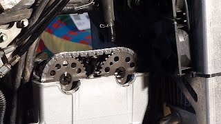 Suzuki DRZ 400 timing chain replacement [upl. by Kramal]