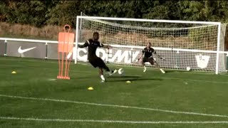 Soccer shooting exercise  The fourway finish drill  Nike Academy [upl. by Happ366]