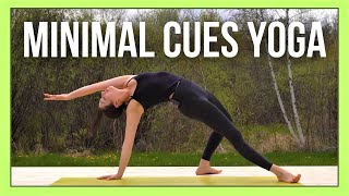 30 min Intermediate Vinyasa Yoga  MINIMAL CUES [upl. by Hsoj]