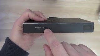 Himedia H8 Android TV Box Powered by Rockchip RK3368  Unboxing [upl. by Oicirtap]