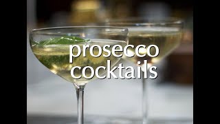 Easy Prosecco Cocktail Ideas [upl. by Cirde]