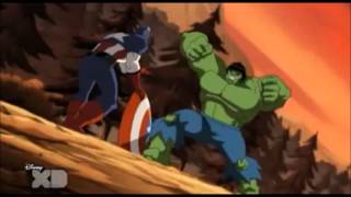 Red Hulk and Avengers vs Hulk [upl. by Jardena]