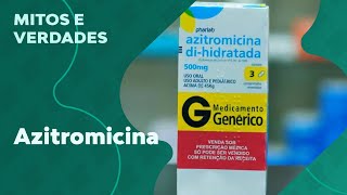 Azitromicina  MITOS E VERDADES SOBRE MEDICAMENTOS [upl. by Kalle]