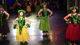 He Mele No Lilo  Hawaiian Hula Choreography  Student dance performacne [upl. by Boonie417]