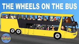 The Wheels on the Bus  Childrens Songs amp Nursery Rhymes [upl. by Matusow]