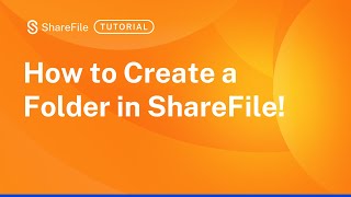 How to Create a Folder [upl. by Tenrag236]