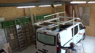 Installation toit relevable Vivaro L2H1 [upl. by Arrais301]