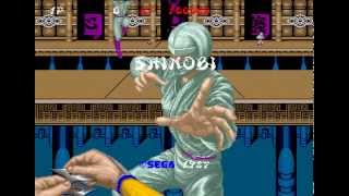 Shinobi Longplay Arcade 60 FPS [upl. by Ynoep651]