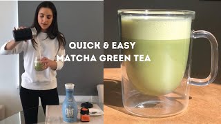 How To Make A Matcha Latte At Home  My Easy 2 minute Matcha Recipe [upl. by Busiek945]