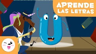 Aprende la letra quotUquot con el Unicornio Ulises  El abecedario [upl. by Llertnek351]