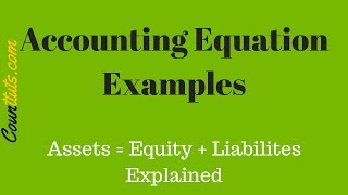 Accounting Equation  Explained with Examples  Accounting Basics [upl. by Jeniffer]