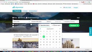 Skyscanner  Hoe je super goedkoop vliegtickets boekt [upl. by Rehpotsirahc]