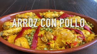 Arroz con Pollo al Estilo Cubano  Cocina Con Fujita [upl. by Limay]