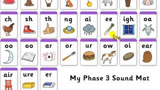 Phonics Phase 3 Sounds for Pronunciation [upl. by Agnew568]