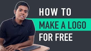 How To Make A Logo in 5 Minutes  for Free [upl. by Noitsirhc]