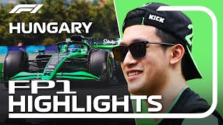 FP1 Highlights  2024 Hungarian Grand Prix [upl. by Alexina930]