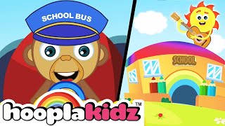 School Bus Song  Kids Songs And More  HooplaKidz [upl. by Hsara]