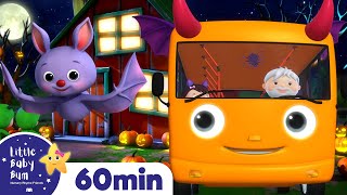 Halloween Wheels On The Bus  More Vehicle and Bus Songs  Kids Nursery Rhymes  Little Baby Bum [upl. by Iverson639]