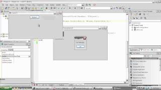 Delphi Programming Tutorial 59  Popup Menu from Button [upl. by Morissa]