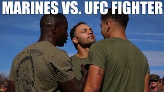 Marines vs UFC Fighter [upl. by Mazman]