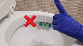 The correct way to use toilet rim blocks [upl. by Arekat901]