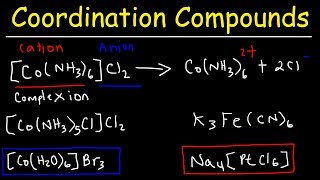 Naming Coordination Compounds  Chemistry [upl. by Stulin]