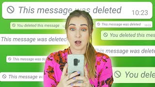 How To Read DELETED WhatsApp Messages [upl. by Acissj]