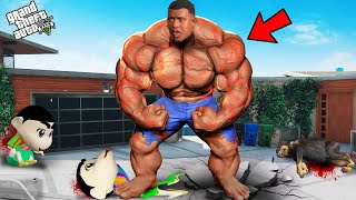 Franklin Becomes Strongest Ever But Shinchan And Pinchan Refuse To Believe In GTA 5 [upl. by Akiem]