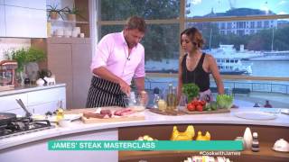 James Martins Steak Masterclass  Part 1  This Morning [upl. by Enad]